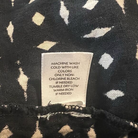 J Jill Love Linen Dress Small Petite 100% - Picture 4 of 5